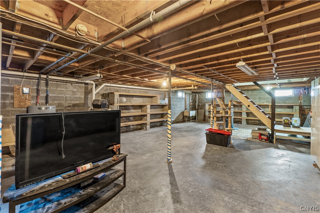 6401 Rock Road Verona, NY 13478 - Photo 21 of 35 Full basement