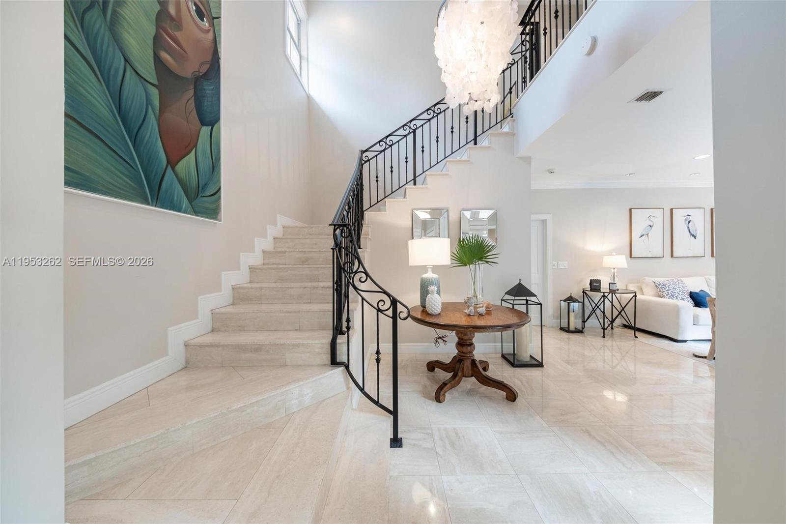 164 West Mashta Drive Key Biscayne, FL 33149 - Photo 5 of 34 a view of entryway and workspace