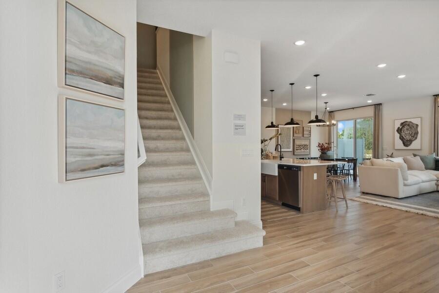 184 Southeast Birch Terrace Stuart, FL 34997 - Photo 21 of 46 Stairs off Foyer