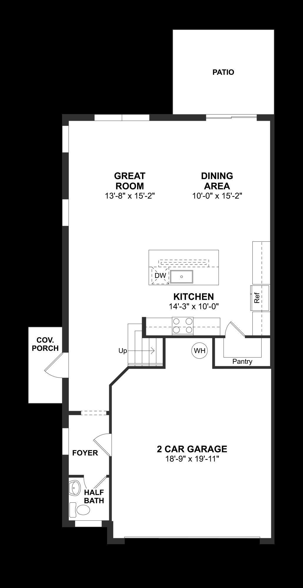 184 Southeast Birch Terrace Stuart, FL 34997 - Photo 45 of 46 Fullerton II Floorplan - Floor 1