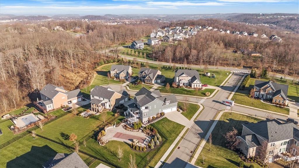 200 Durrow Court Mars, PA 16046 - Photo 49 of 50 an aerial view of a city with lots of residential buildings