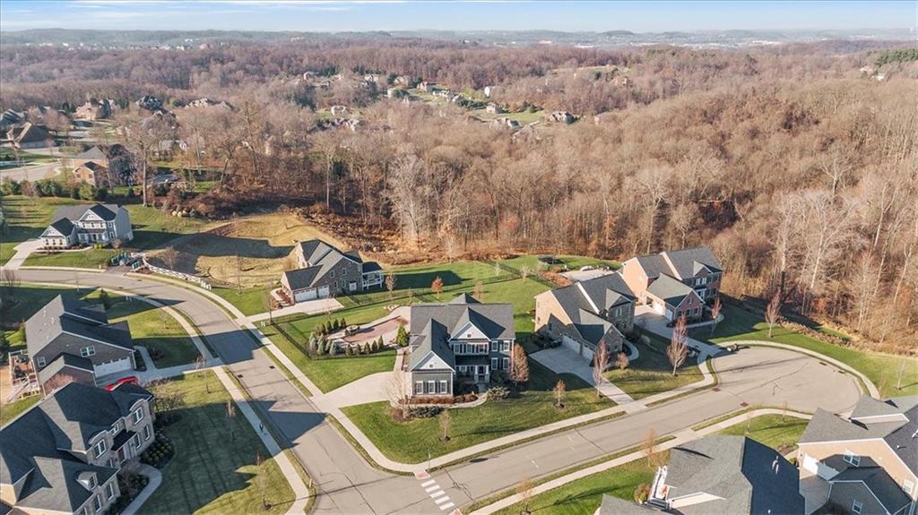200 Durrow Court Mars, PA 16046 - Photo 50 of 50 an aerial view of a house with a swimming pool