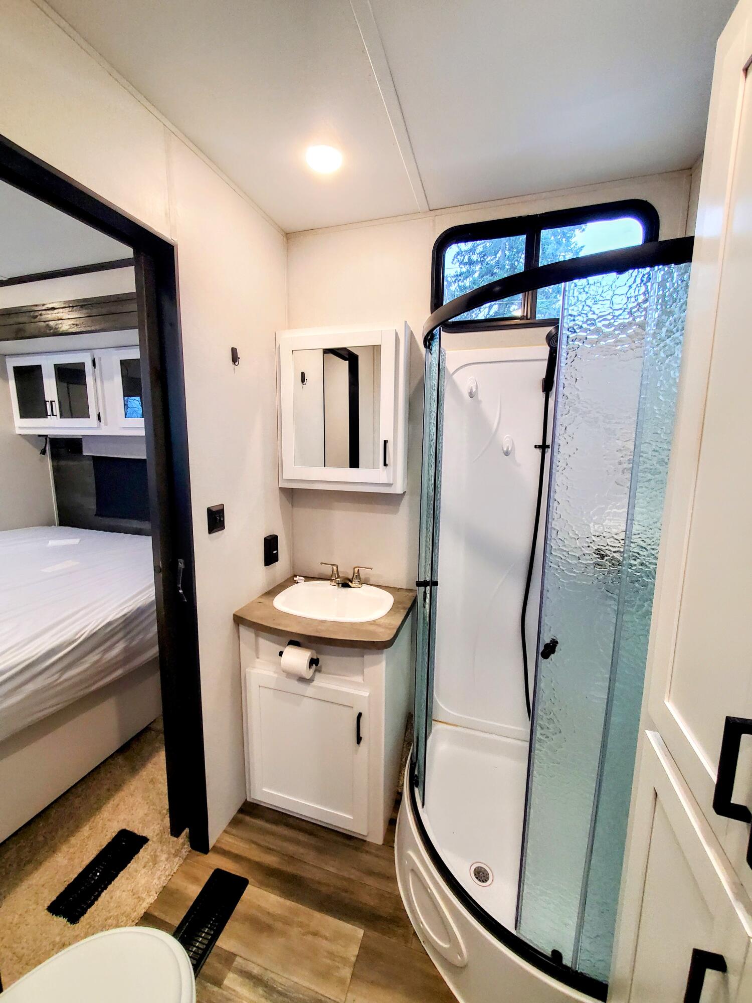 52 School Street Stratton, ME 04982 - Photo 7 of 15 Camper Bath