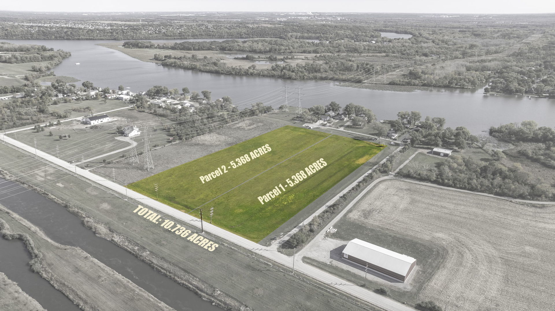 1 North Dresden Road Morris, IL 60450 - Photo 2 of 12 a view of a lake