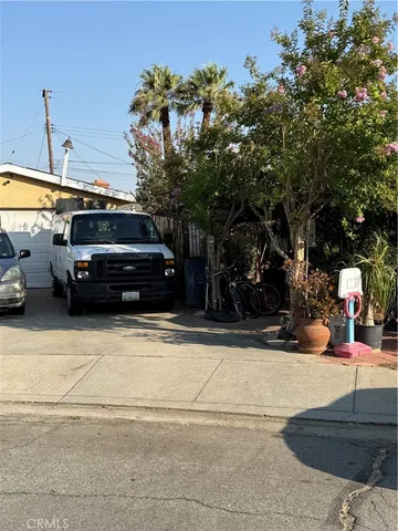 a car parked on the side of the road