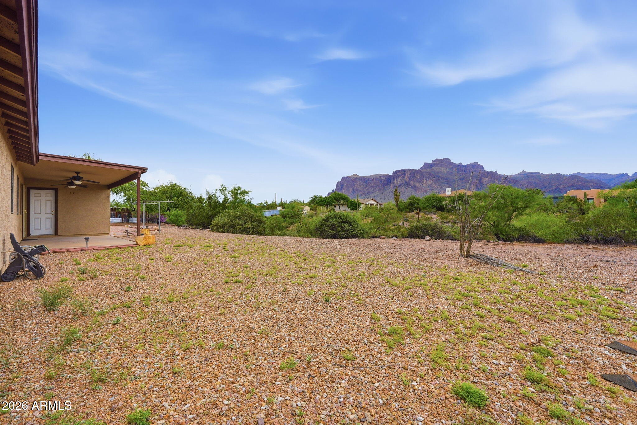 699 North Arroya Road Apache Junction, AZ 85119 - Photo 39 of 47 Backyard Mountain View