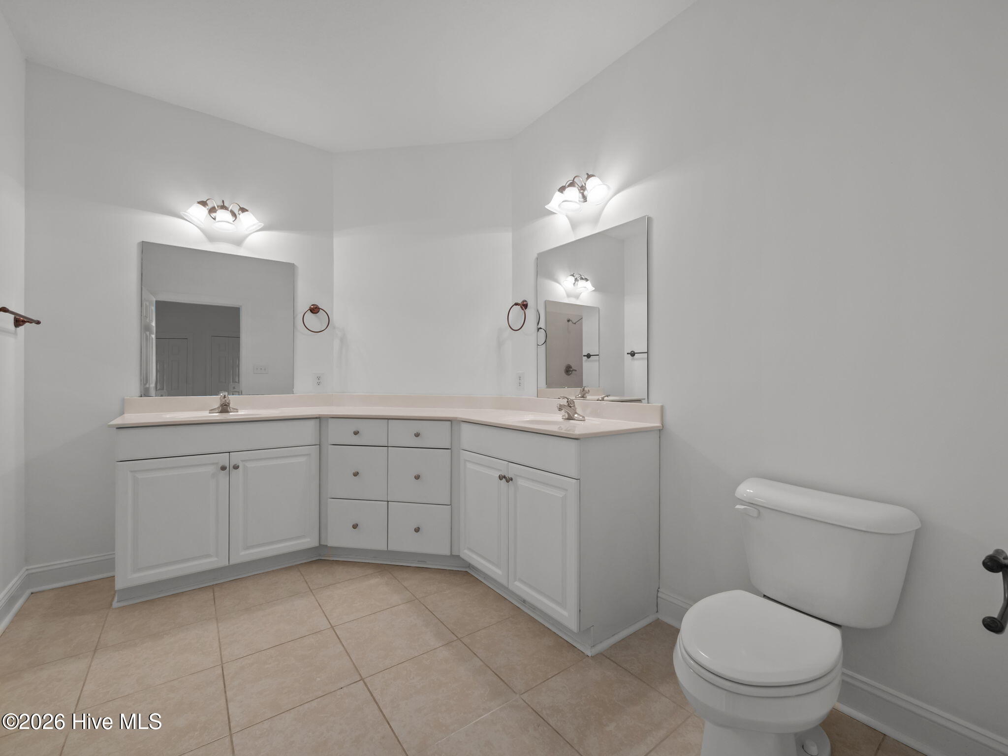 200 Lighthouse Lane, Unit A1 Cedar Point, NC 28584 - Photo 23 of 34 DUAL VANITIY IN MASTER BATHROOM