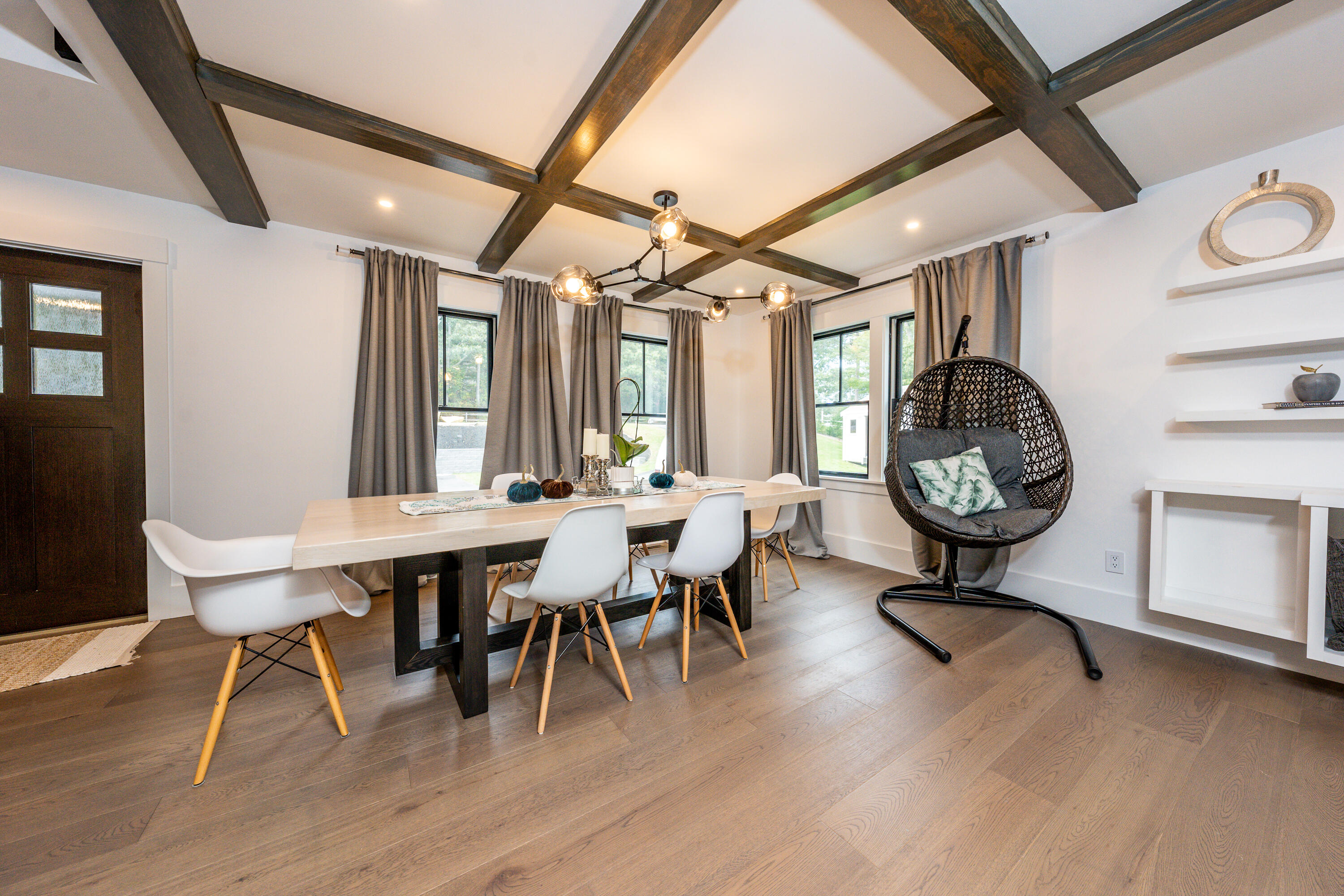 180 Kettle Hole Road West Barnstable, MA 02668 - Photo 15 of 53 a view of a dining room with furniture window and wooden floor
