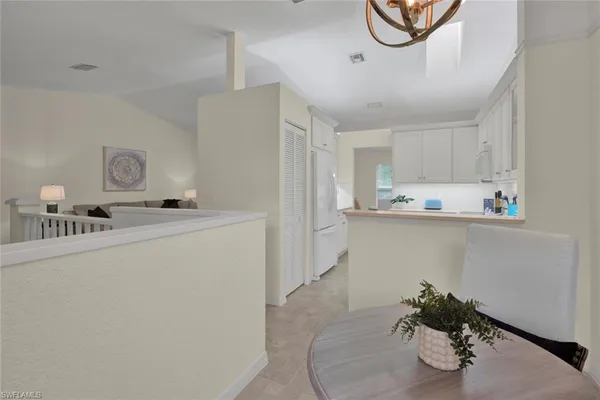 a room with storage and utility