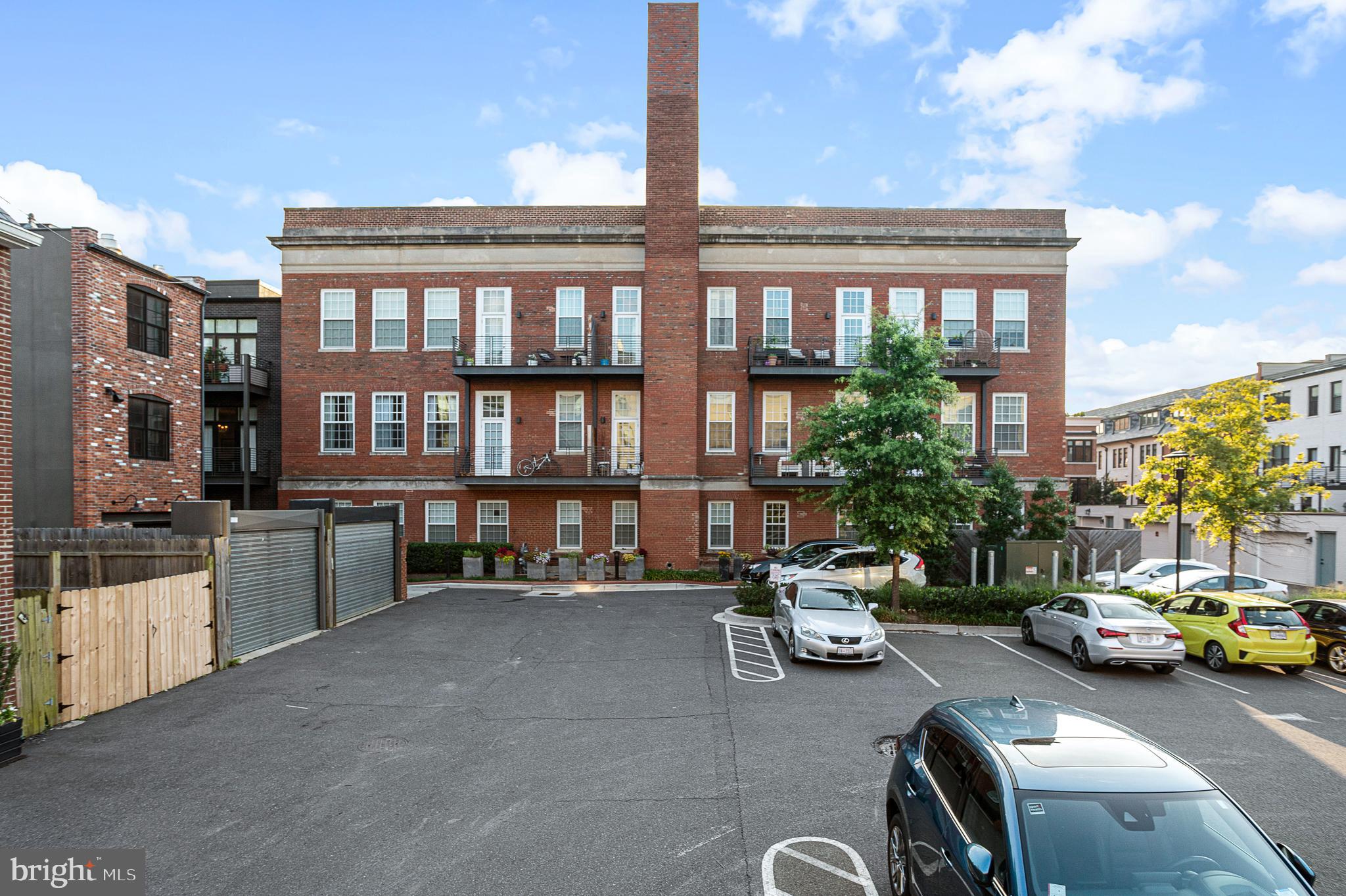 1324 E Street Southeast, Unit 208 Washington, DC 20003 - Photo 33 of 40 Rear of Building - Parking Space Location