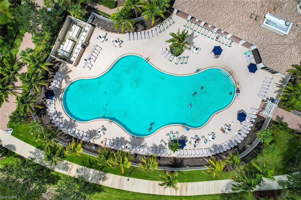 8407 Benelli Court Naples, FL 34114 - Photo 49 of 50 an aerial view of a swimming pool