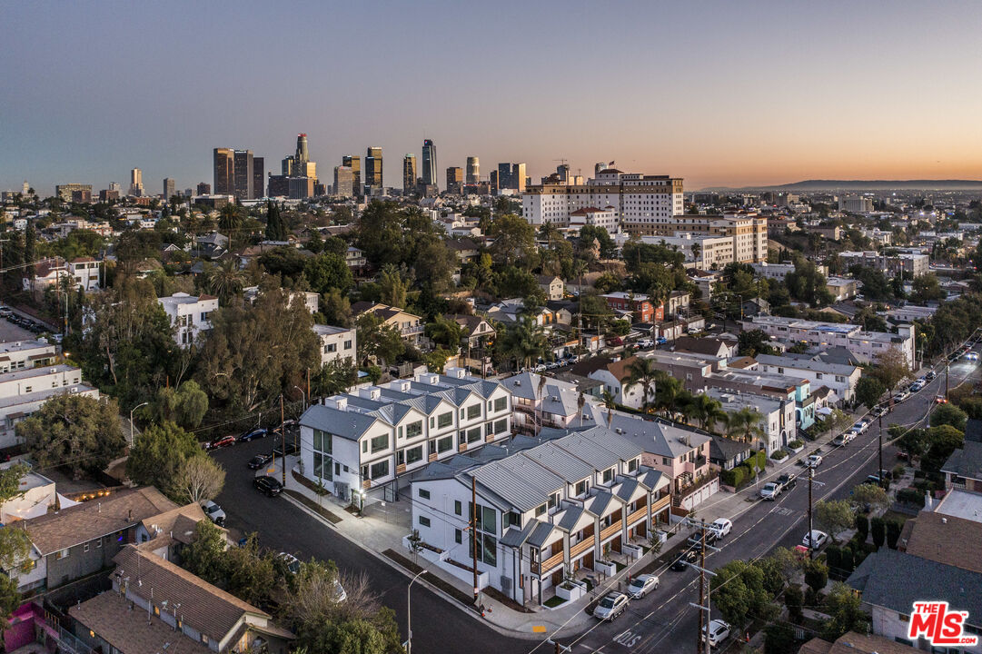855 Merwin Street Los Angeles, CA 90026 - Photo 12 of 12 an aerial view of a city