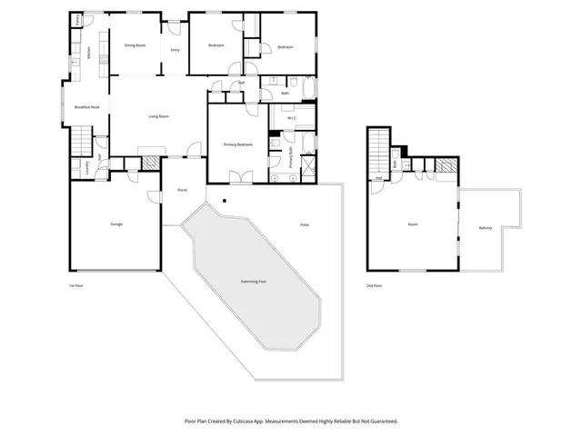 a picture of a bench in front of door