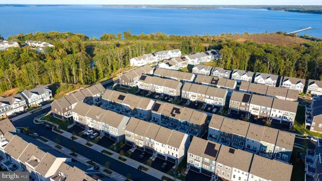 a view of a city with an ocean view