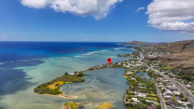 a view of a sky from a balcony