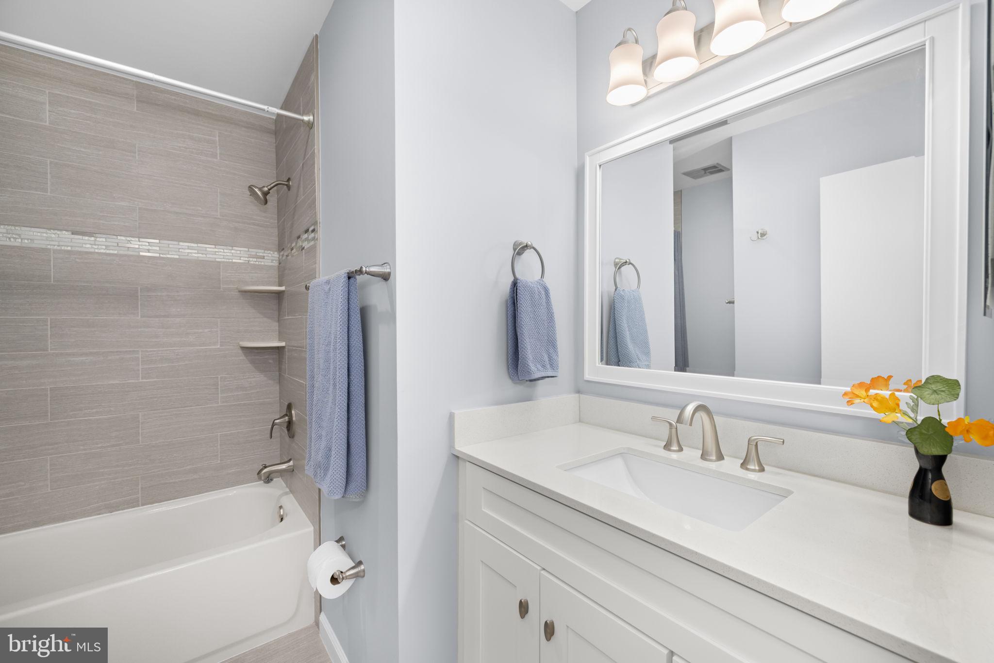 9451 Lapstrake Lane Burke, VA 22015 - Photo 37 of 59 Beautifully remodeled guest full bath