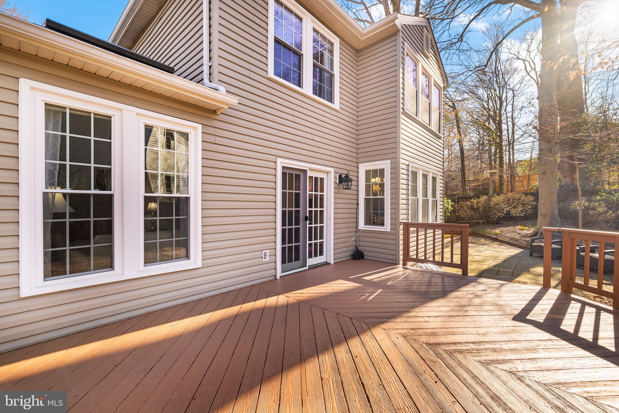 9451 Lapstrake Lane Burke, VA 22015 - Photo 47 of 59 a view of a house with a wooden floor