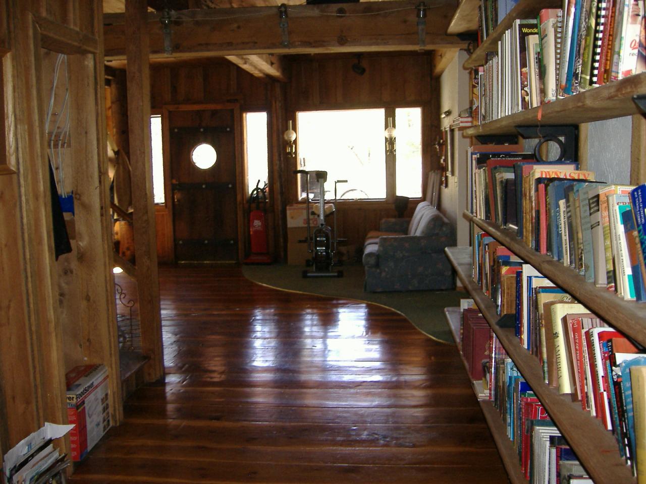 31625 Grindley Road Whitmore, CA 96096 - Photo 2 of 8 a view of a hallway with wooden floor and staircase