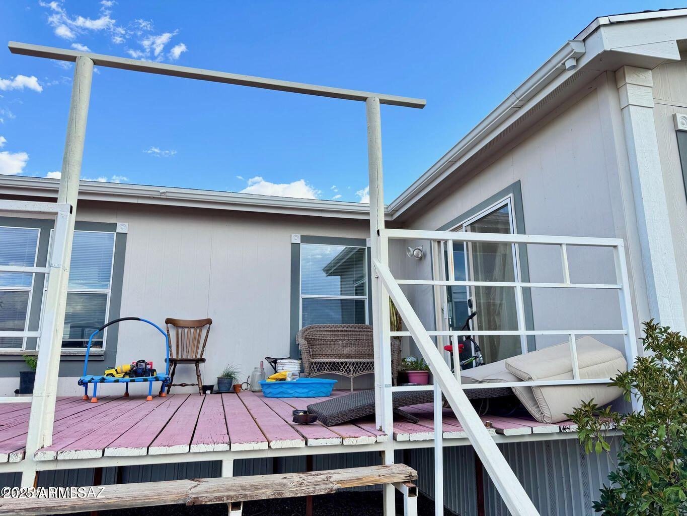 2627 West Hansen Road Willcox, AZ 85643 - Photo 33 of 42 a view of deck with seating space