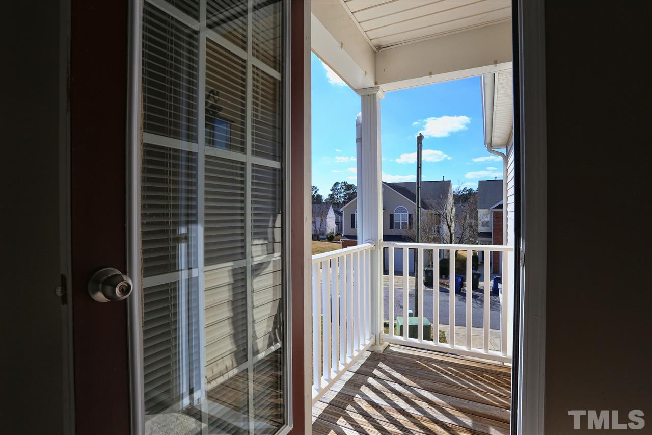 2134 Metacomet Way Raleigh, NC 27604 - Photo 20 of 25 a view of balcony