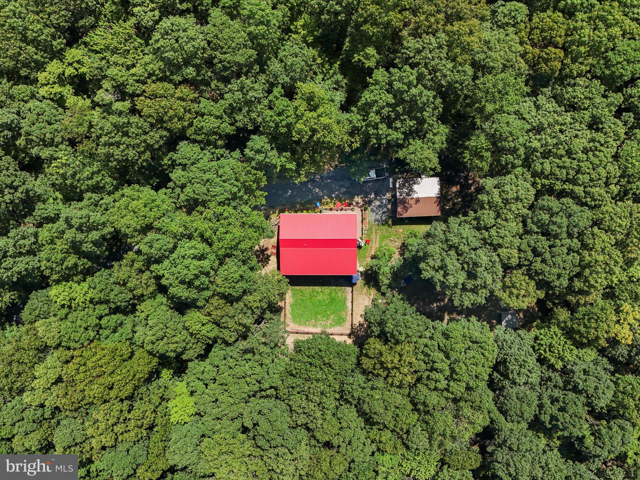 480 High Mountain Road Romney, WV 26757 - Photo 36 of 46 an aerial view of a yard