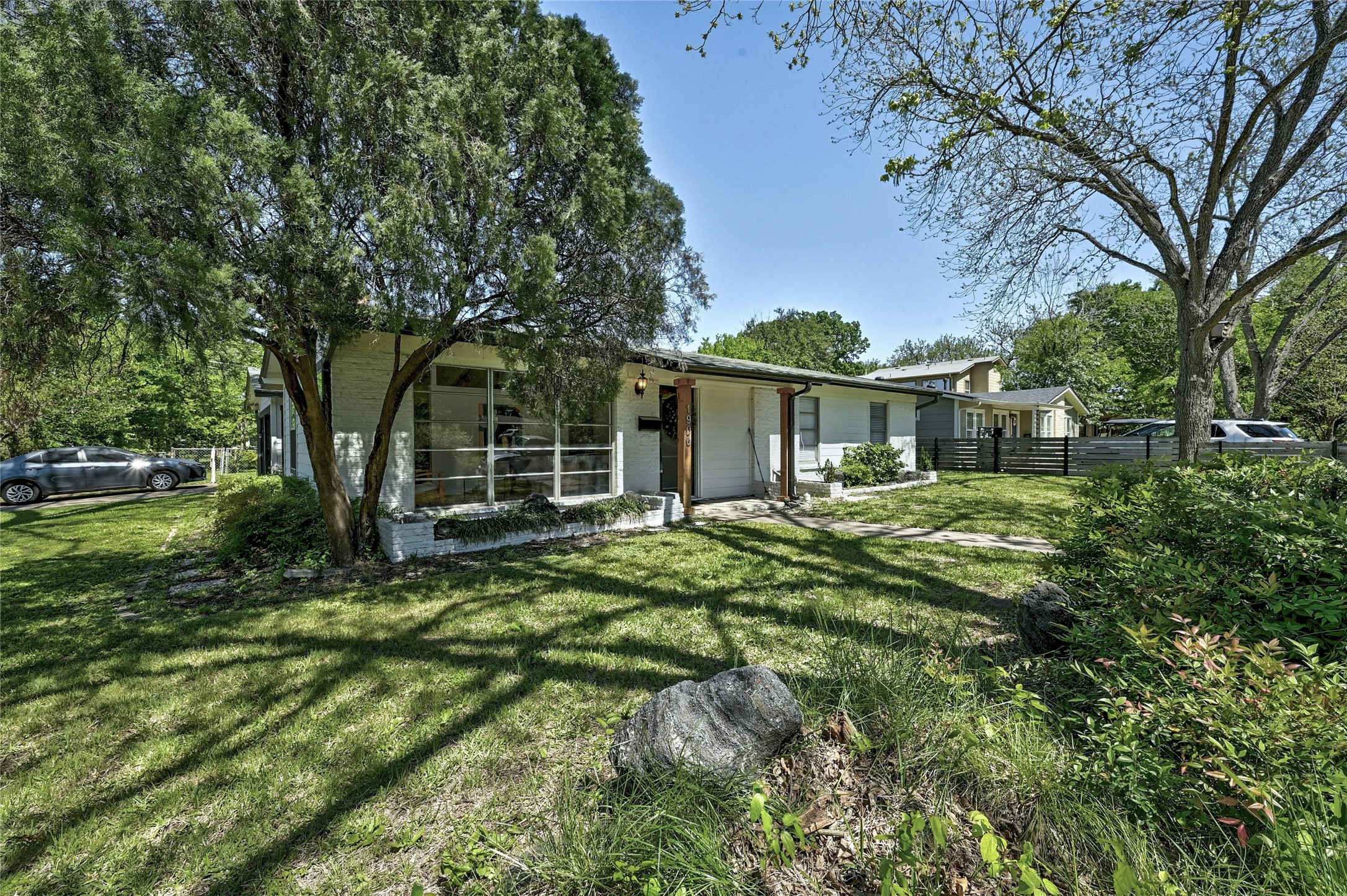 1906 Morrow Street Austin, TX 78757 - Photo 2 of 36 front view of a house with a yard
