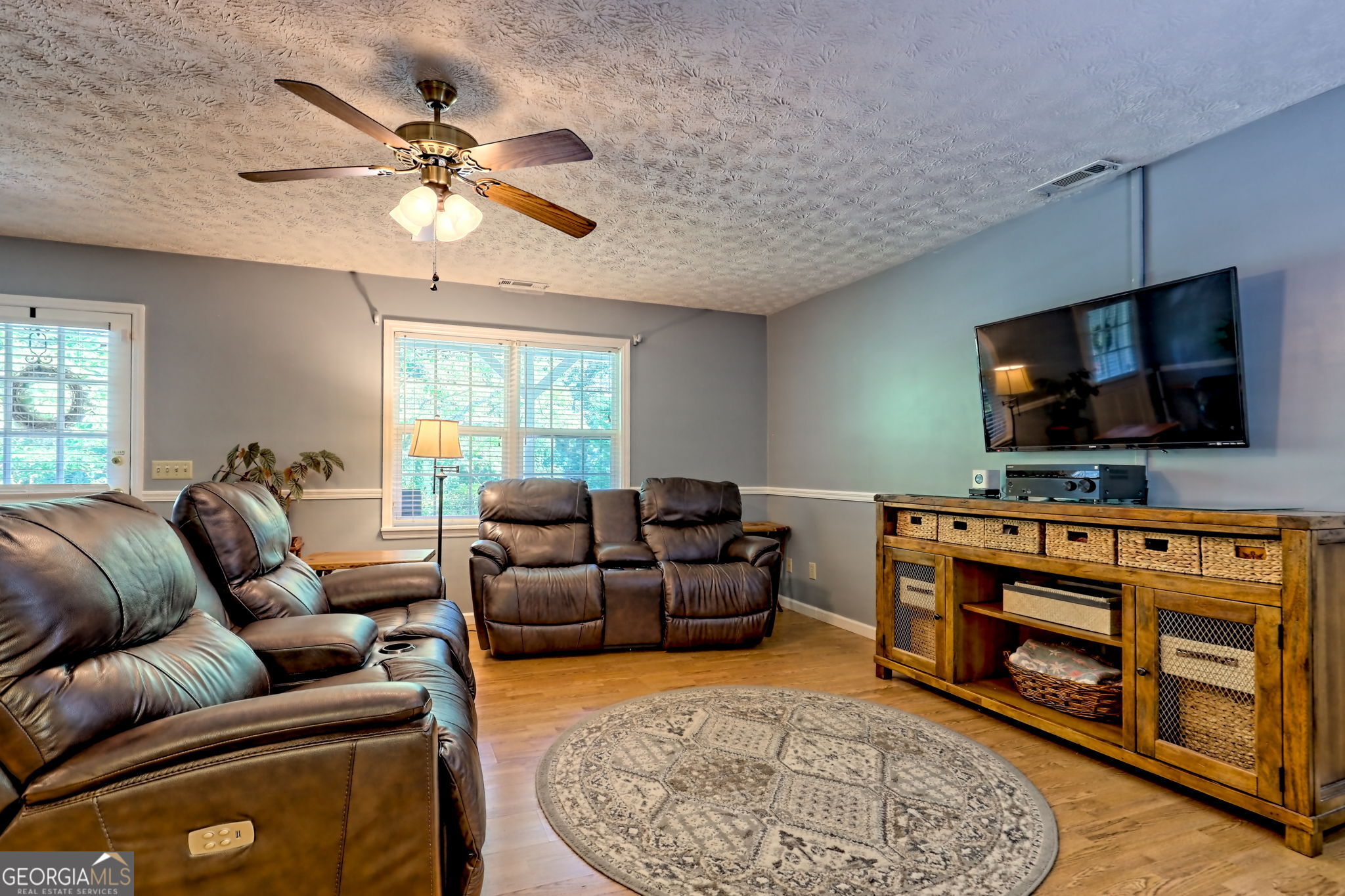 101 Long Street Demorest, GA 30535 - Photo 14 of 61 a living room with furniture and a flat screen tv
