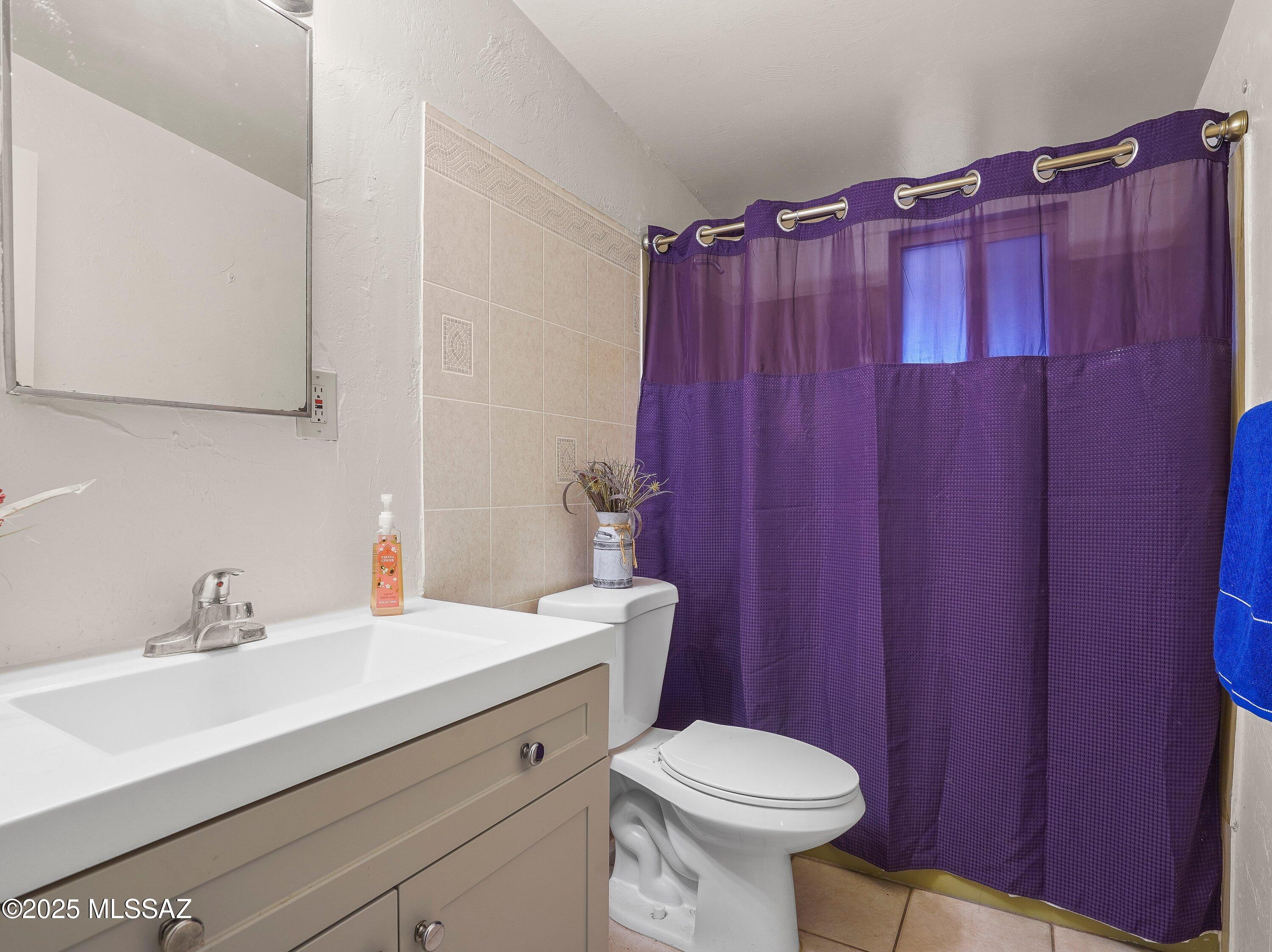 2001 South 3rd Avenue Tucson, AZ 85713 - Photo 13 of 42 a bathroom with a sink a toilet and shower