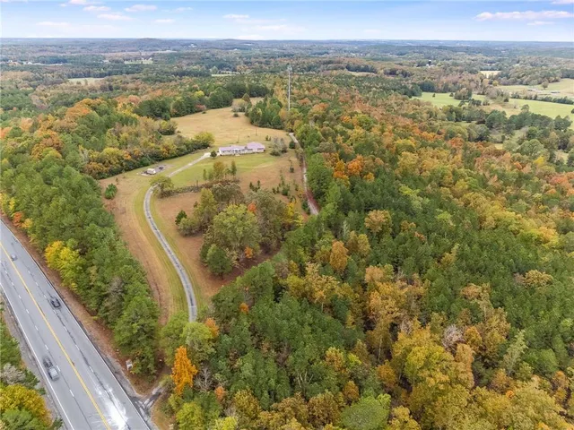 a view of a city with ocean view