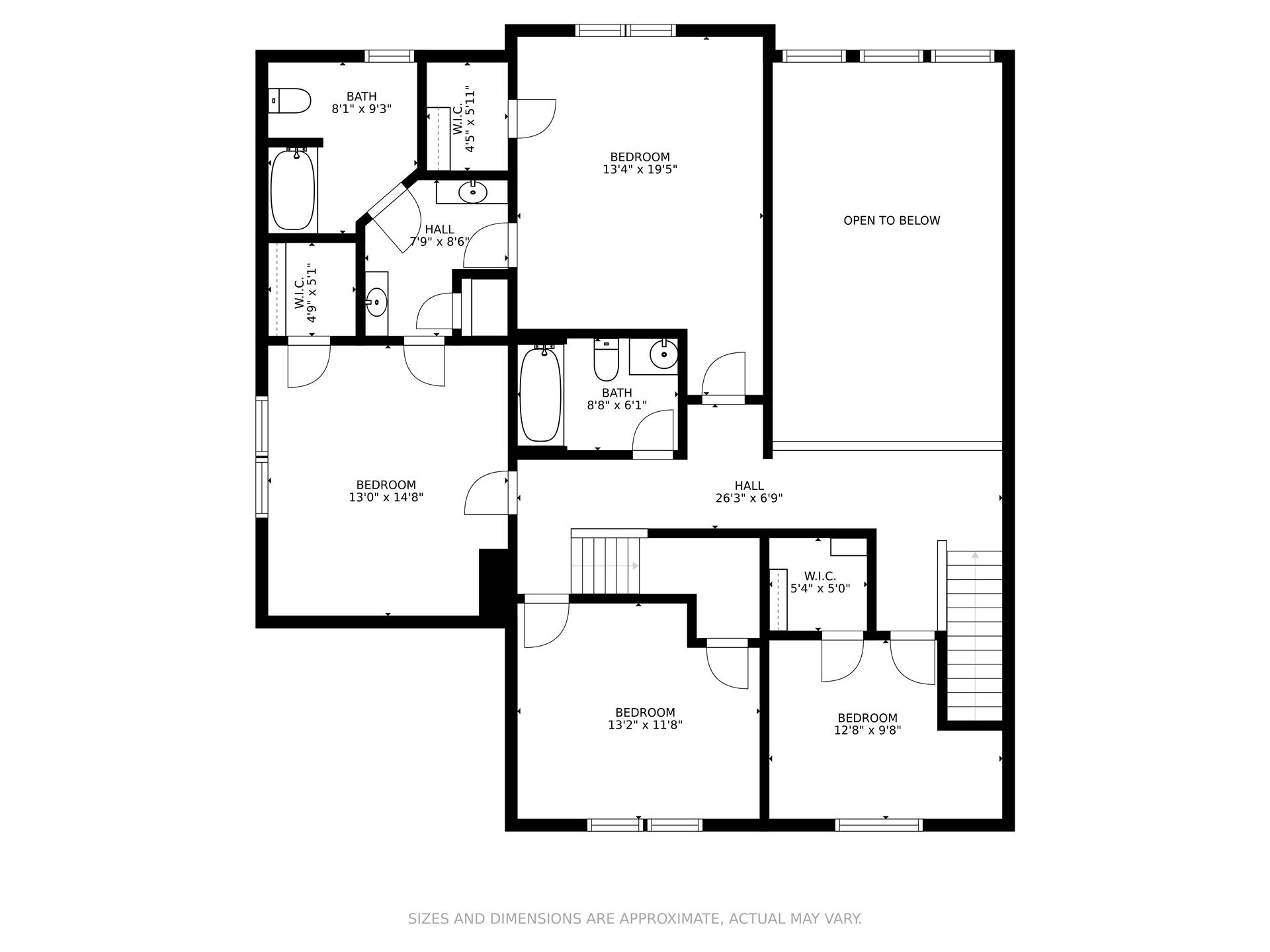 451 Highland Lake Road Union Hall, VA 24176 - Photo 83 of 85 1st Upper Level Floor Plan