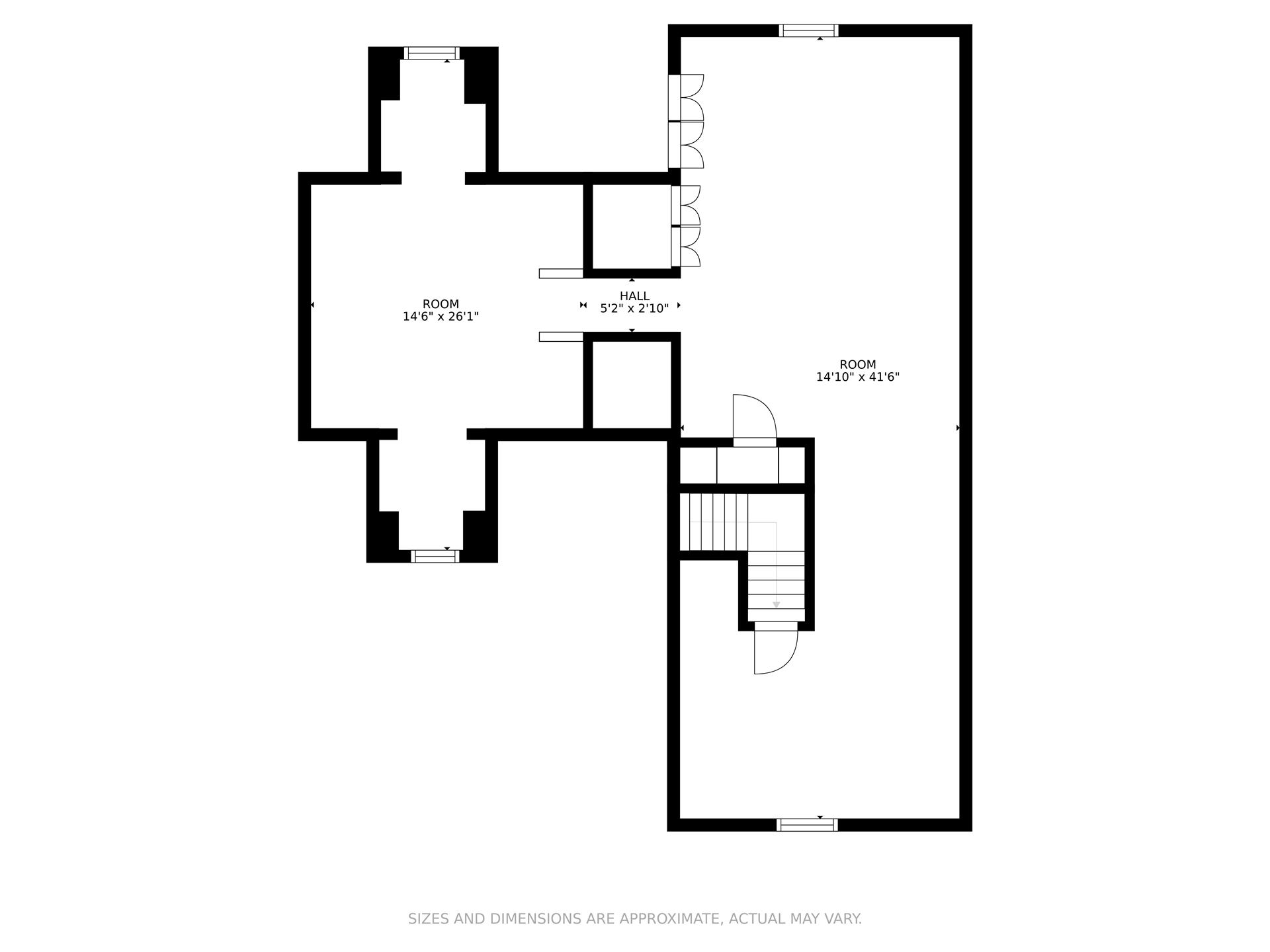 451 Highland Lake Road Union Hall, VA 24176 - Photo 84 of 85 2nd Upper Level Floor Plan