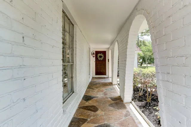 a view of a entryway door of the house