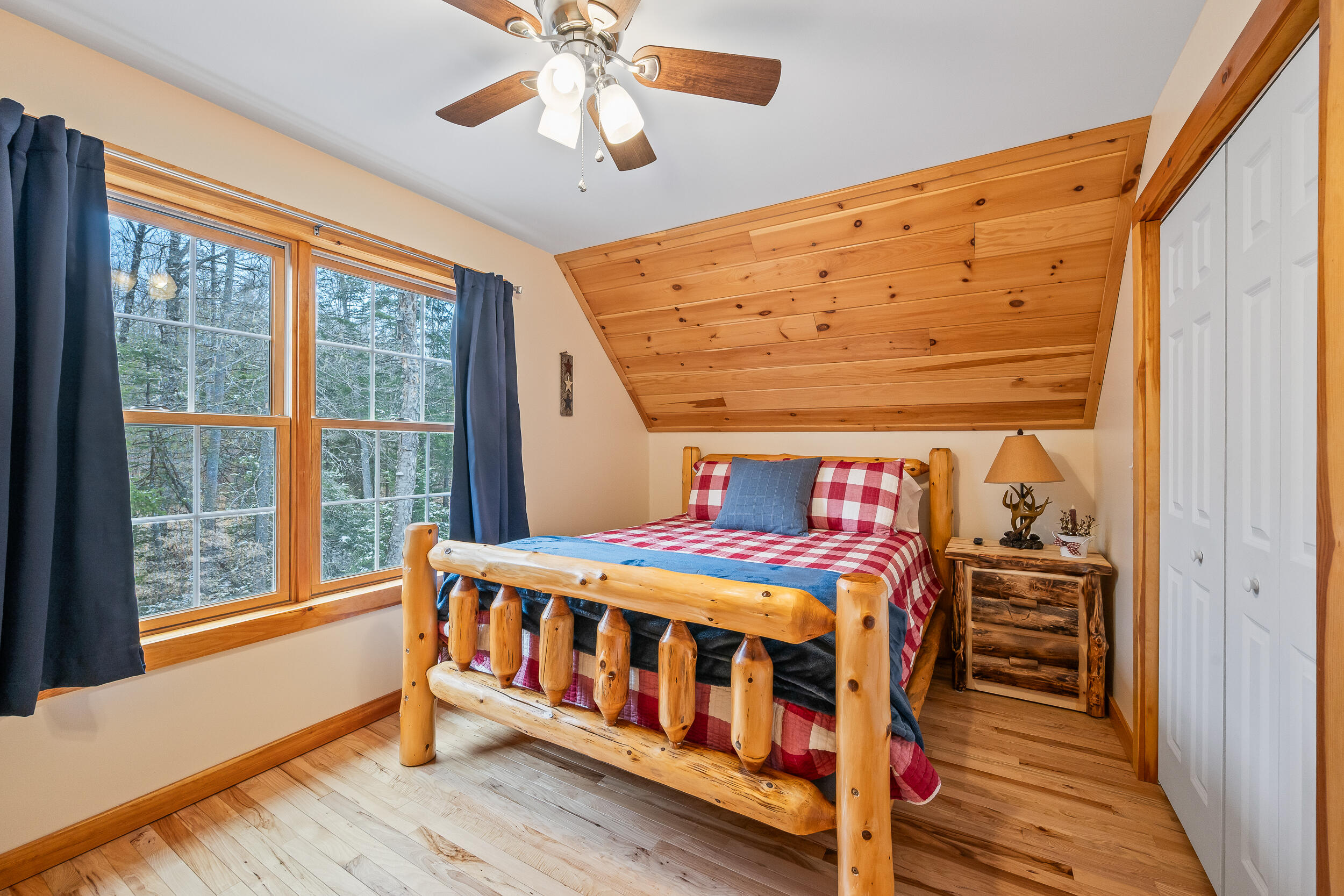 183 Camp Waya Awi Road Dallas Plt, ME 04970 - Photo 26 of 43 2nd Floor Bedroom 2