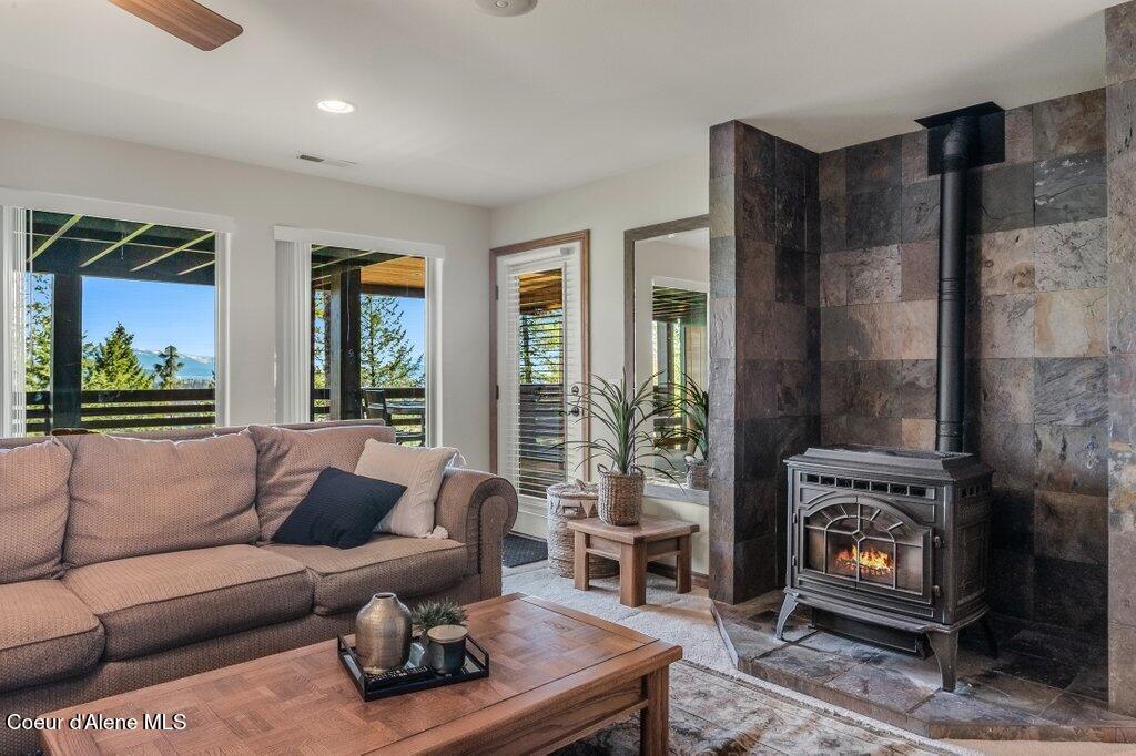 614 Granite Ridge Drive Sandpoint, ID 83864 - Photo 37 of 71 Basement Living Room