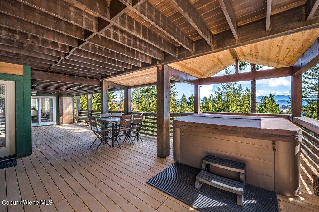 614 Granite Ridge Drive Sandpoint, ID 83864 - Photo 49 of 71 Hot Tub Deck