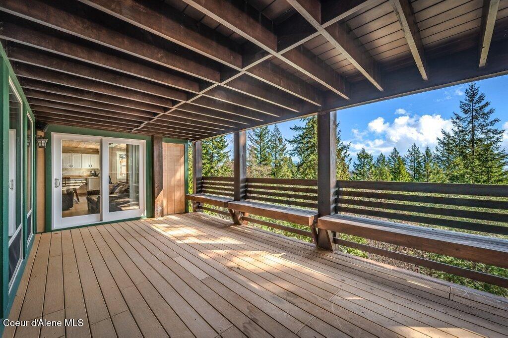 614 Granite Ridge Drive Sandpoint, ID 83864 - Photo 52 of 71 Lower Deck Area