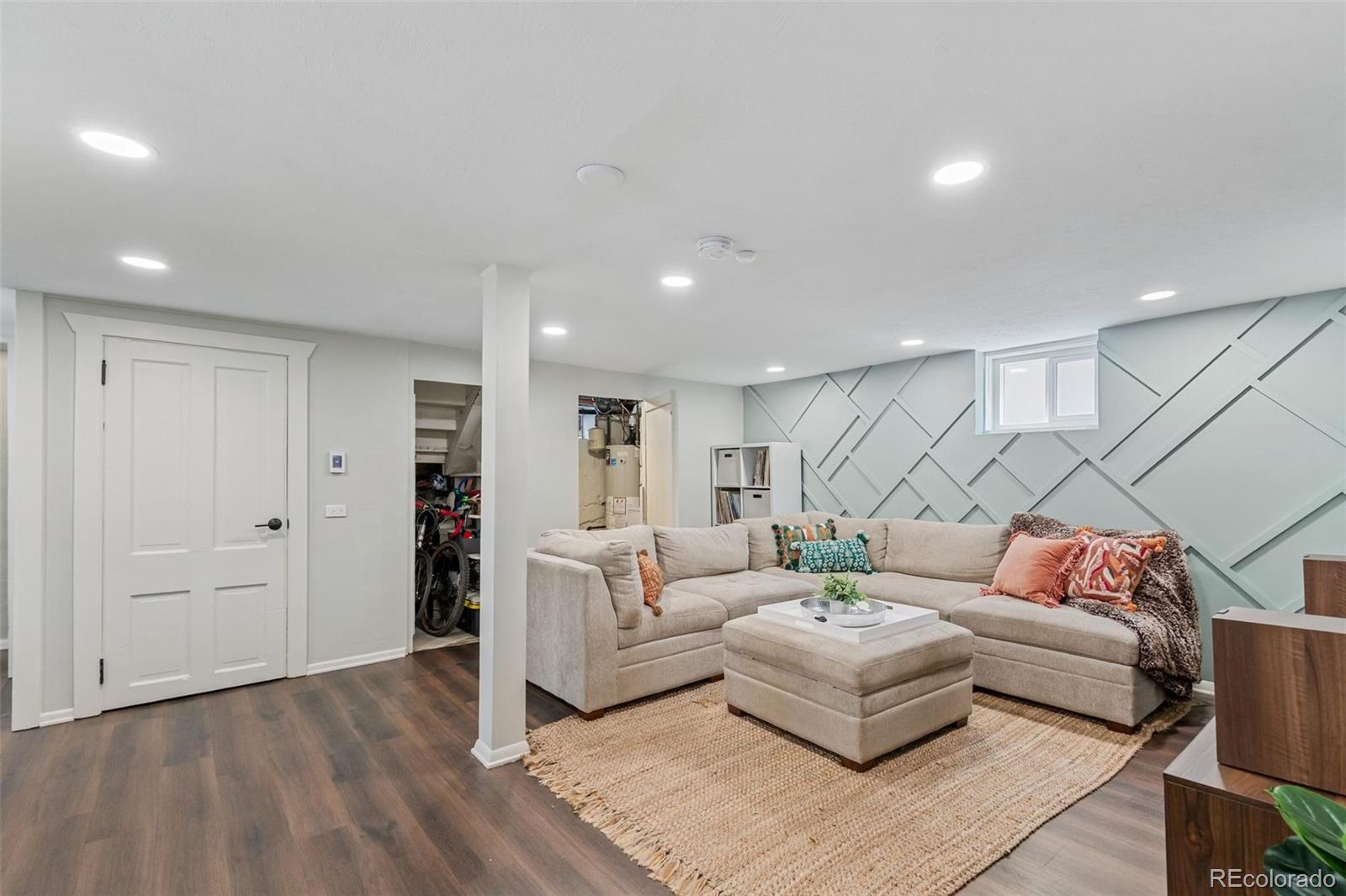 3612 Perry Street Denver, CO 80212 - Photo 23 of 50 a living room with furniture and wooden floor