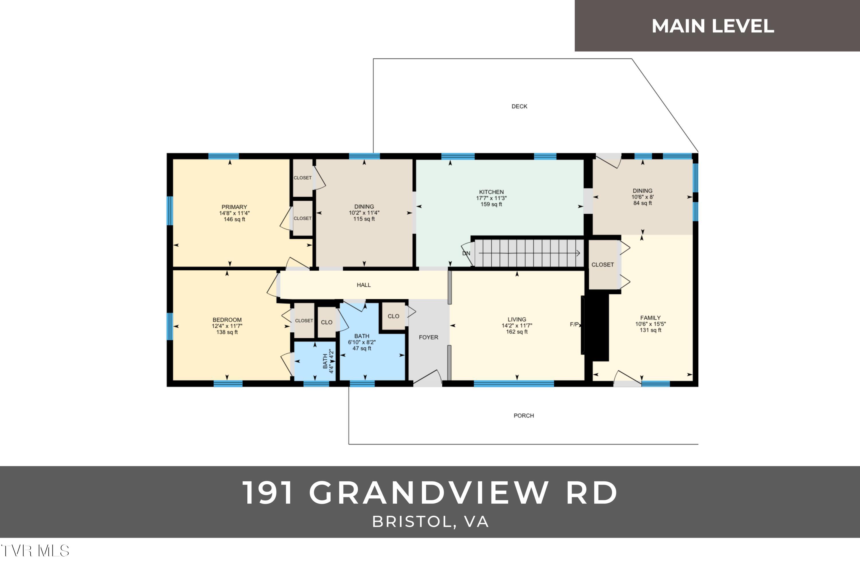 191 Grandview Road Bristol, VA 24201 - Photo 62 of 64 Floorplans (82)