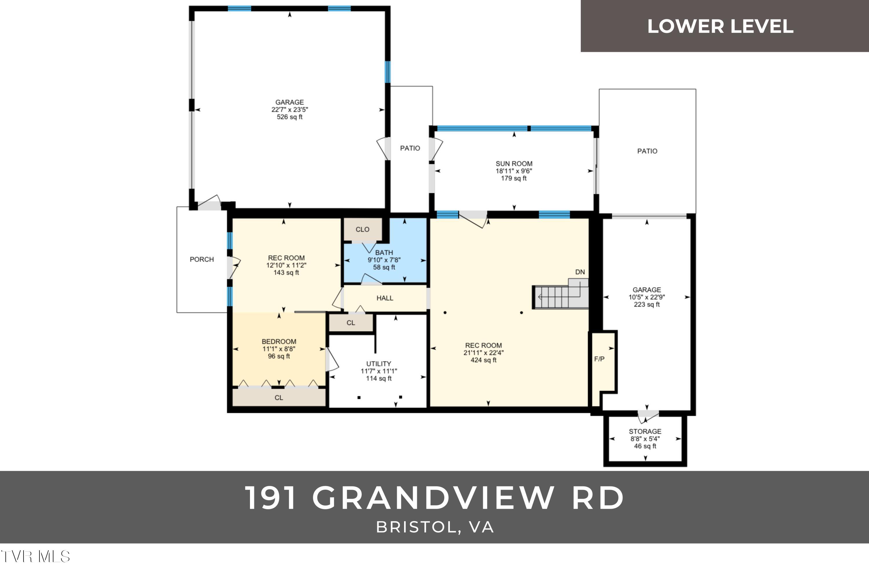 191 Grandview Road Bristol, VA 24201 - Photo 63 of 64 Floorplans (83)