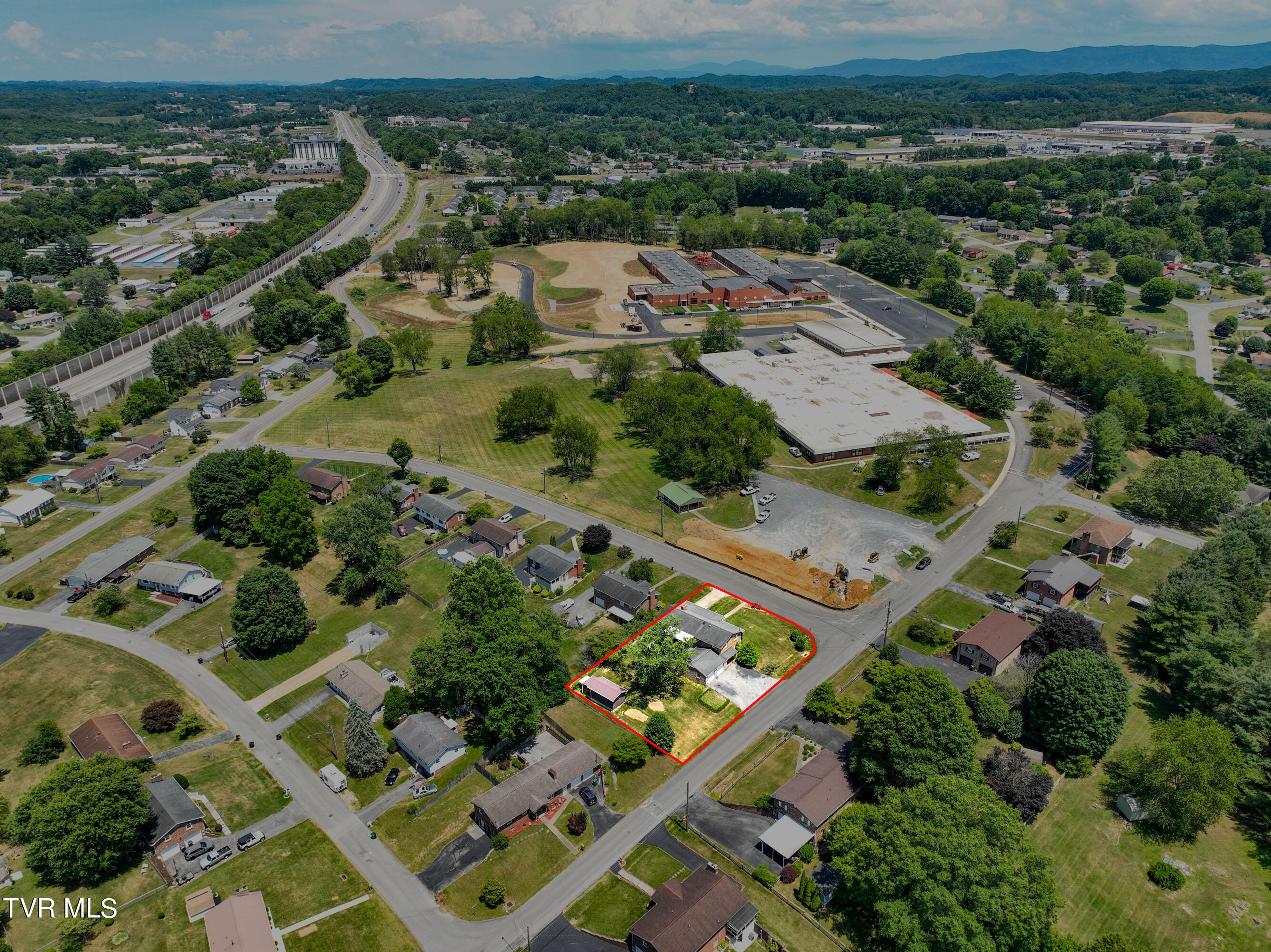 191 Grandview Road Bristol, VA 24201 - Photo 61 of 64 191 Grandview Drone-8 Outline222