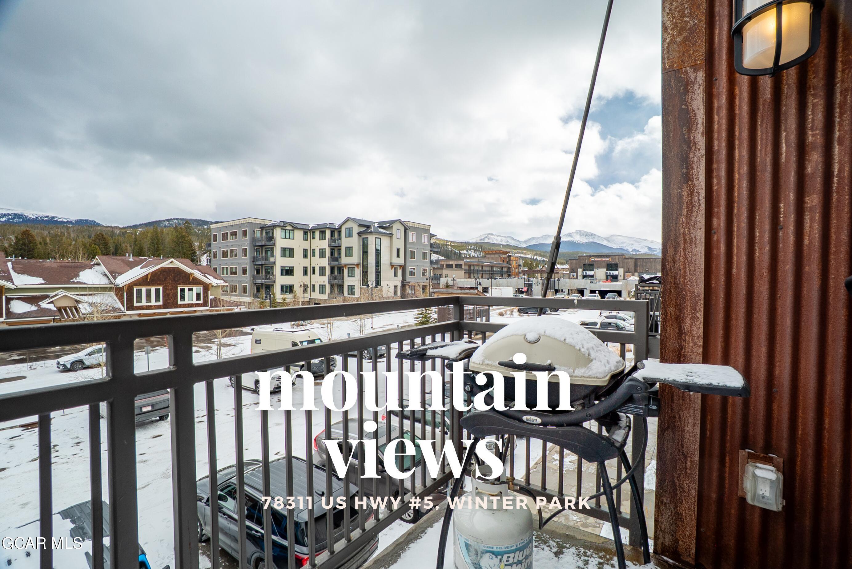78311 Highway 40, Unit RUTN5 Winter Park, CO 80482 - Photo 19 of 52 Balcony Views