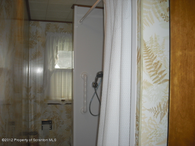 4113 Old Rte 11 Hallstead, PA 18822 - Photo 9 of 11 a bathroom with a glass shower door