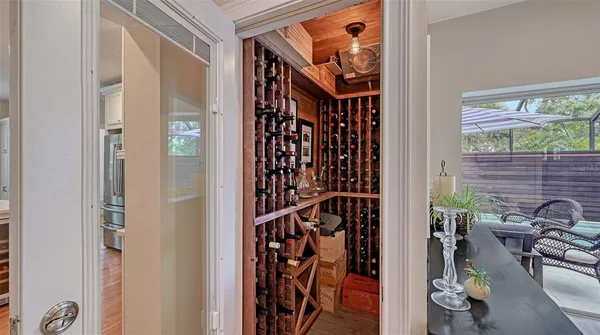 a view of storage and utility room with toys