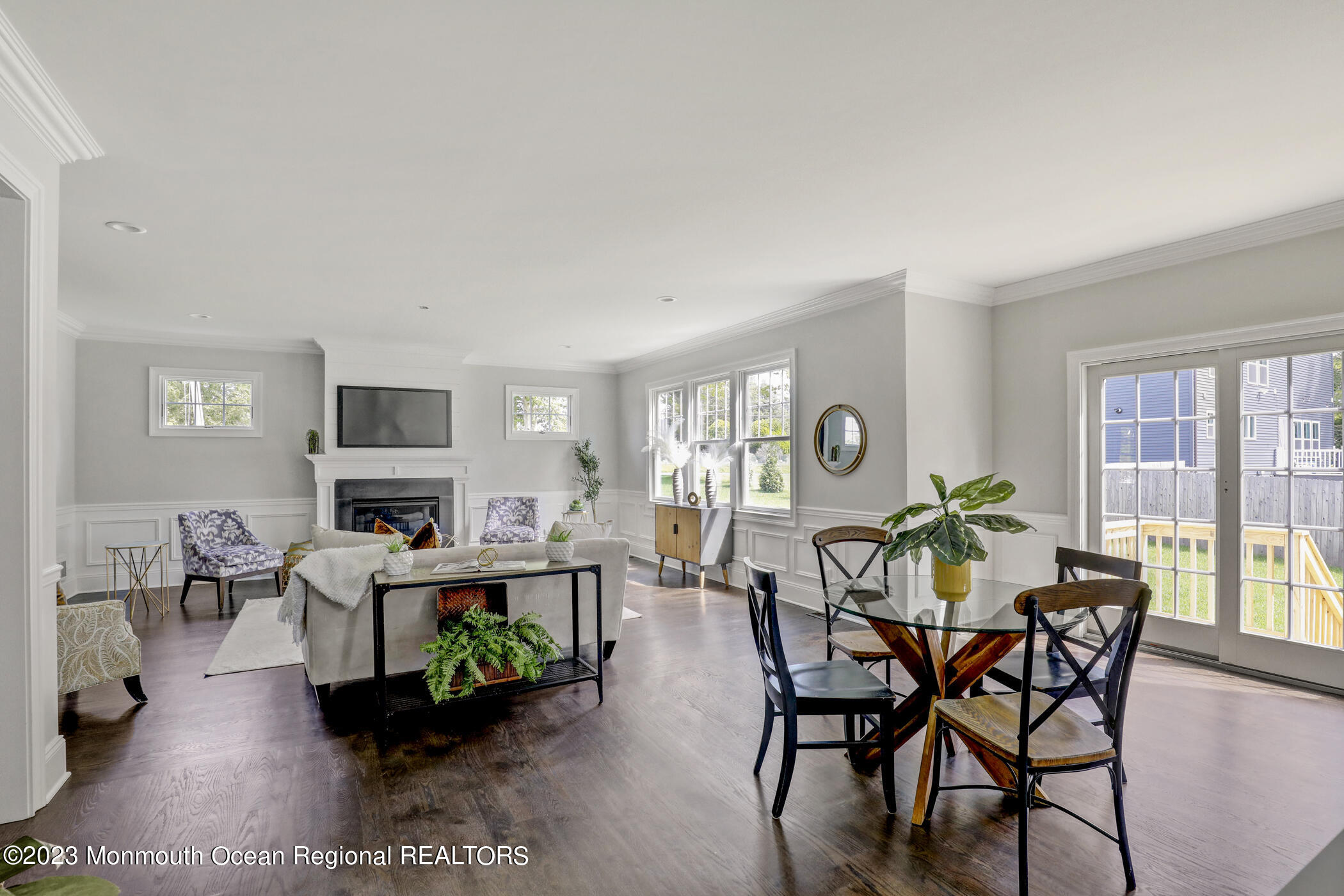 4 Southall Lane Red Bank, NJ 07701 - Photo 16 of 41 a view of a dining room with furniture and a potted plant