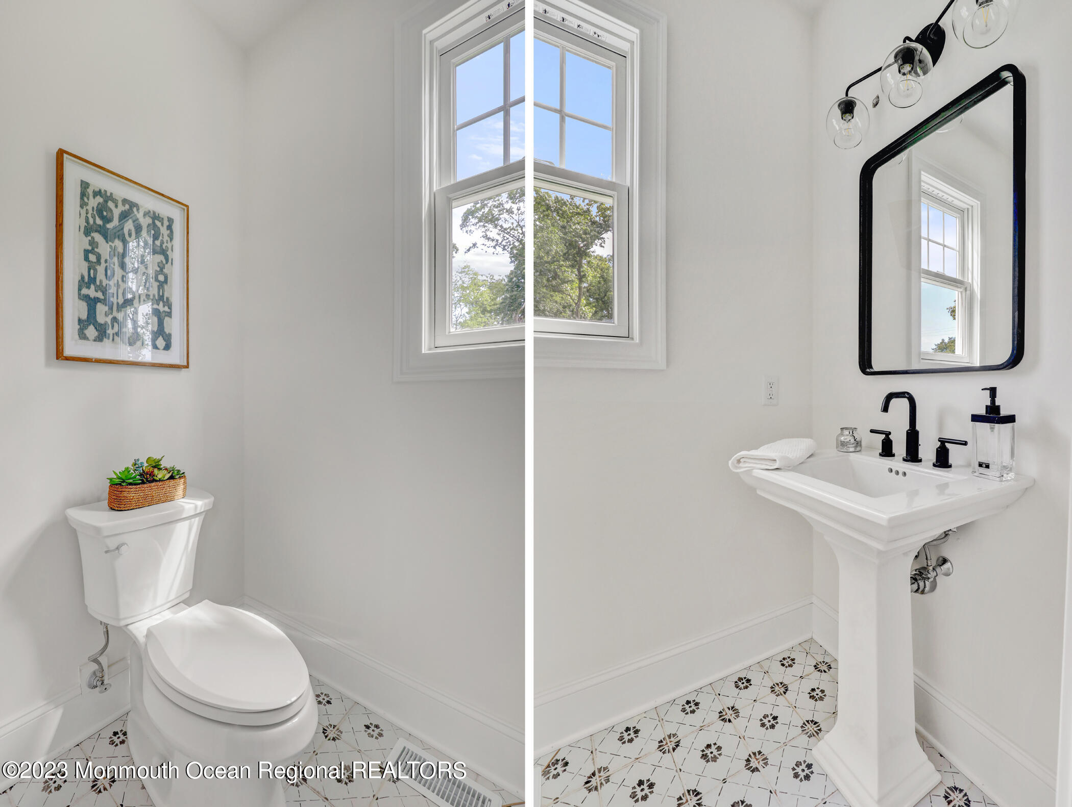 4 Southall Lane Red Bank, NJ 07701 - Photo 17 of 41 a bathroom with a sink mirror vanity and toilet