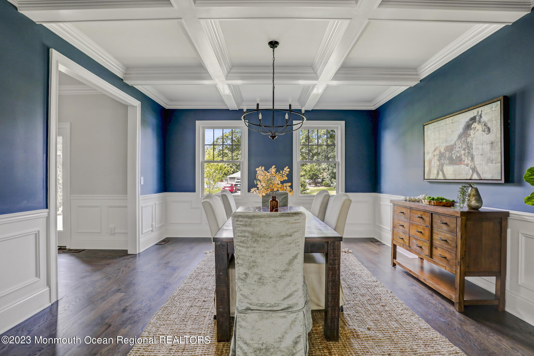 4 Southall Lane Red Bank, NJ 07701 - Photo 8 of 41 a view of a dining room with furniture window and wooden floor
