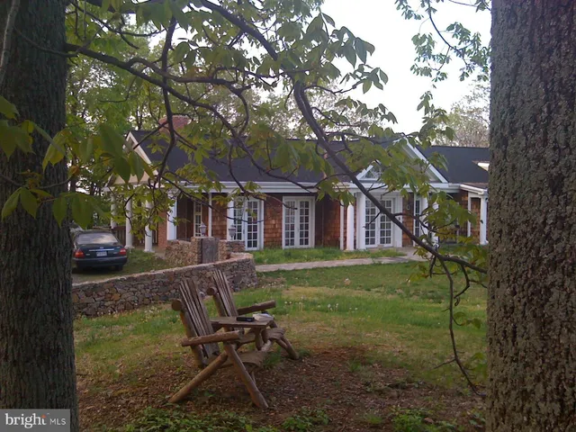 a view of outdoor space with trees