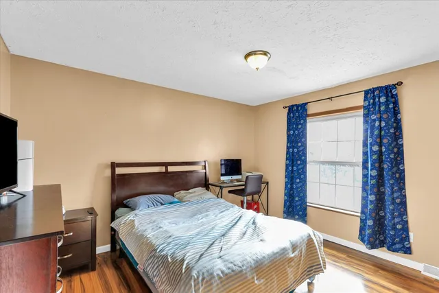 a view of a house with a garage