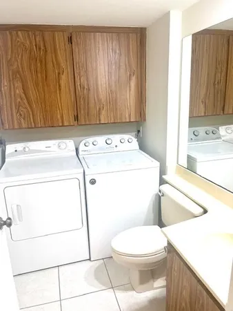 a view of a wooden door