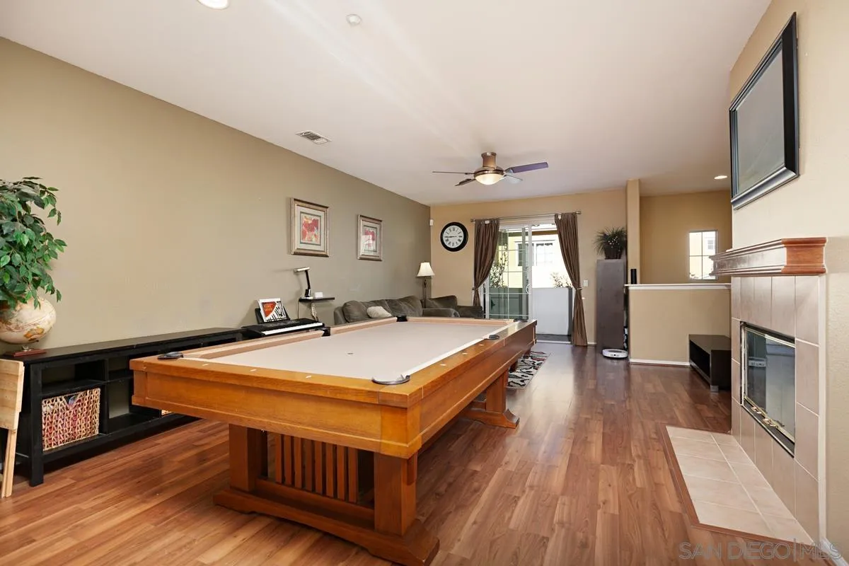 2248 Huntington Point Road, Unit 80 Chula Vista, CA 91914 - Photo 13 of 31 a room with pool table and wooden floor